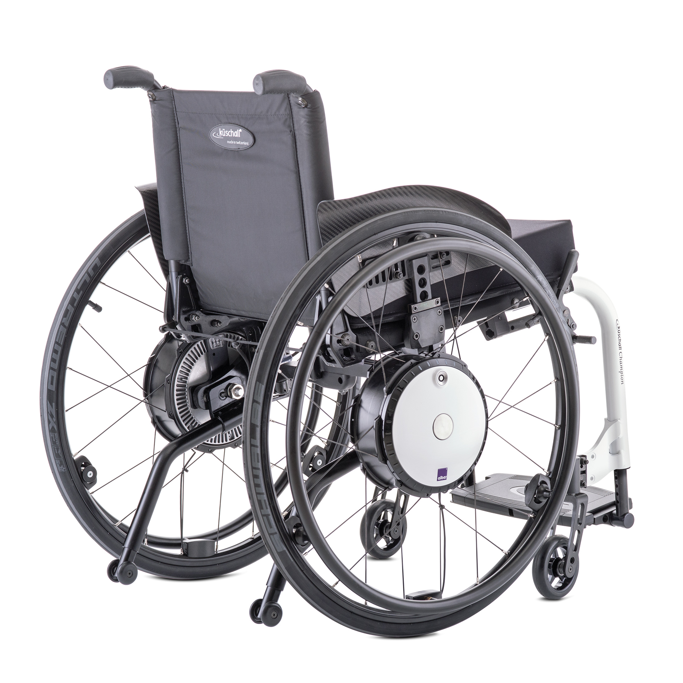 ドイツのAlber 社製の手動車椅子用電動アシストユニットtwion M24 Alber Twion M24 - Invacare